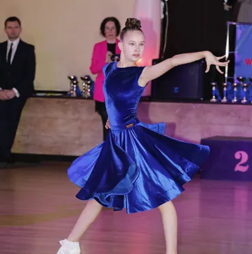 Танцевальная пара на турнире